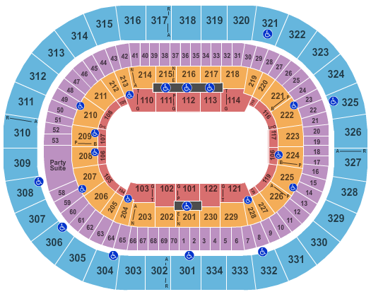 Monster Jam New Orleans Seating Chart